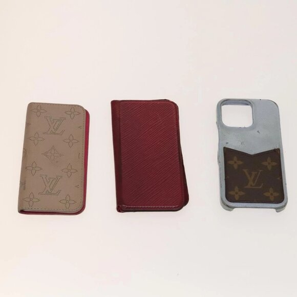 LOUIS VUITTON Monogram Cell Phone Case 10set LV Auth CB106 - Picture 2 of 16